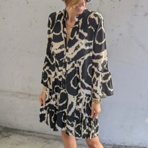 Leopone Mini Dress